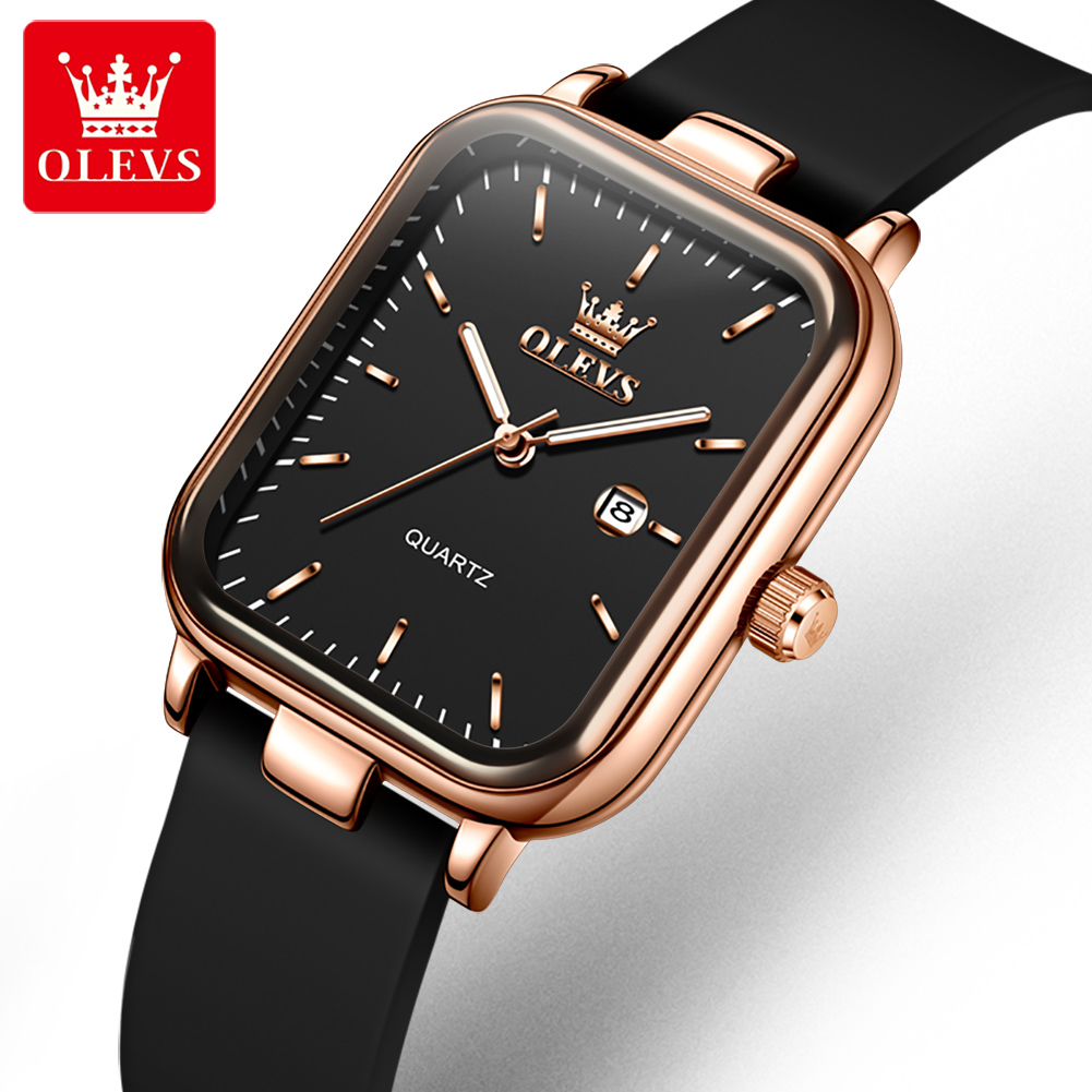 Luxury Watch Square - OLEVS Luxury Watch For Woman Rectangular