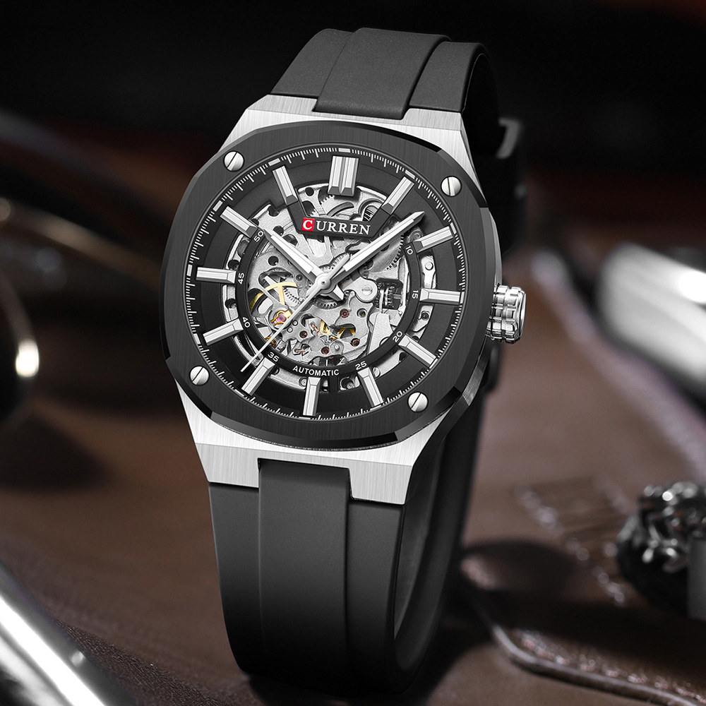 Luxury Watch Apple - 2025 CURREN New Men Mechanical Watch