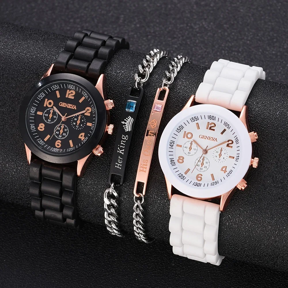 Luxury Watch News - 2Pcs Luxury Women's Watch Set Fashion