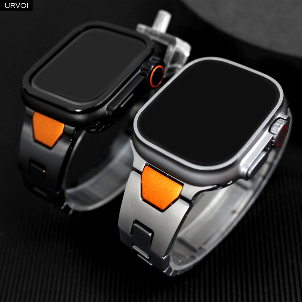 Luxury Watch Ap - URVOI Luxury Men's Stainless Steel Link