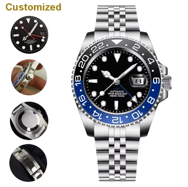 Luxury Watch Protection Film - New 40MM GMT Watch for Men