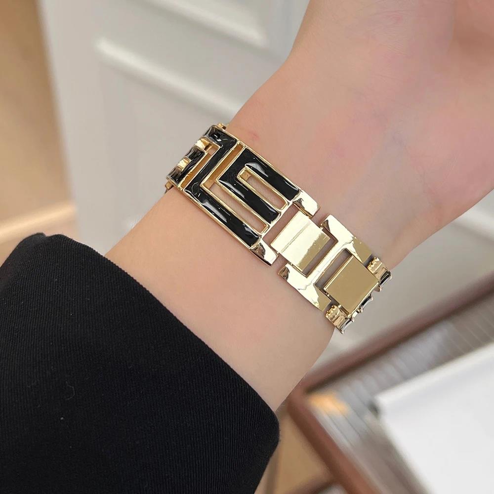 Luxury Watch Ap - Luxury Metal Strap For Apple Watch