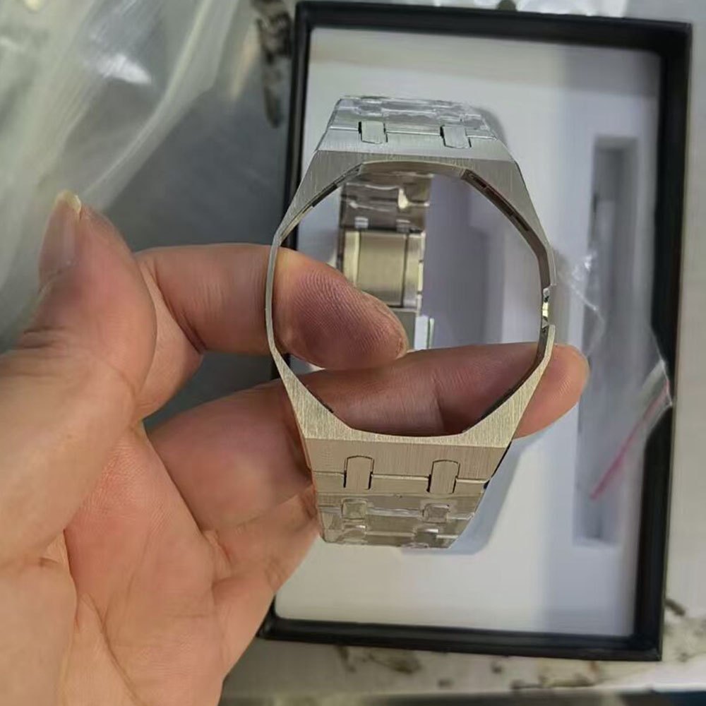 Luxury Watch Ap - Luxury Stainless Steel Case Strap For