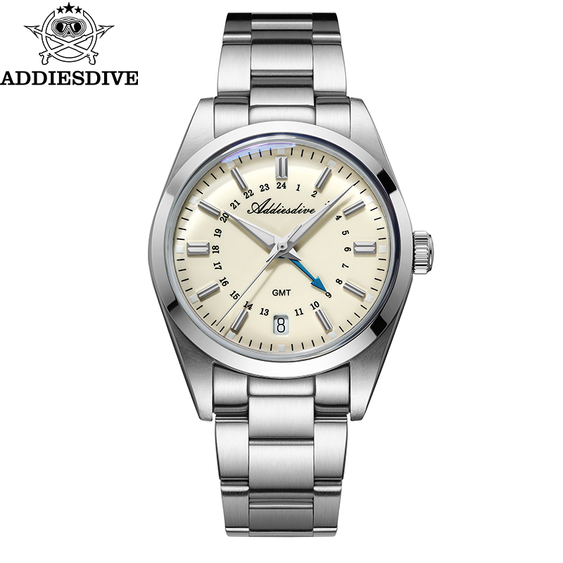 Luxury Watch Magazine - ADDIESDIVE Hot Brand 36mm Luxury GMT