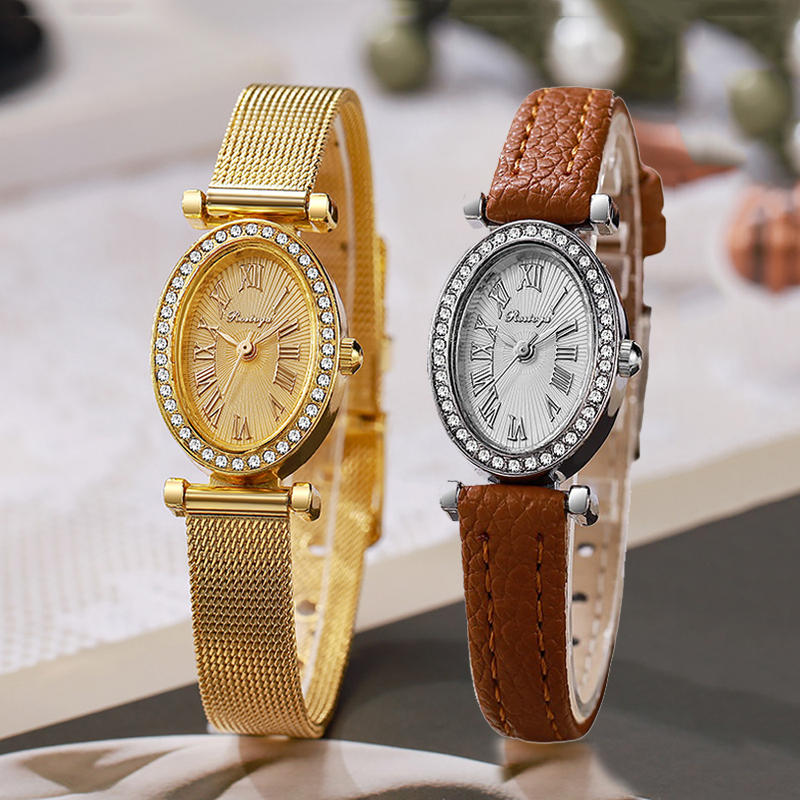 Luxury Watch Women - Luxury Watch Women Fashion Oval Diamond