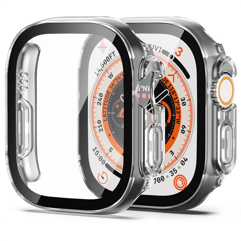 Glass+case For Apple Watch Ult - огляд і ціна Luxury Watch Protection Film