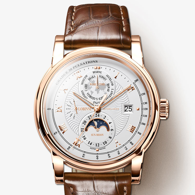 New LOBINNI Luxury Brand Seagu - огляд і ціна Luxury Watch In The World