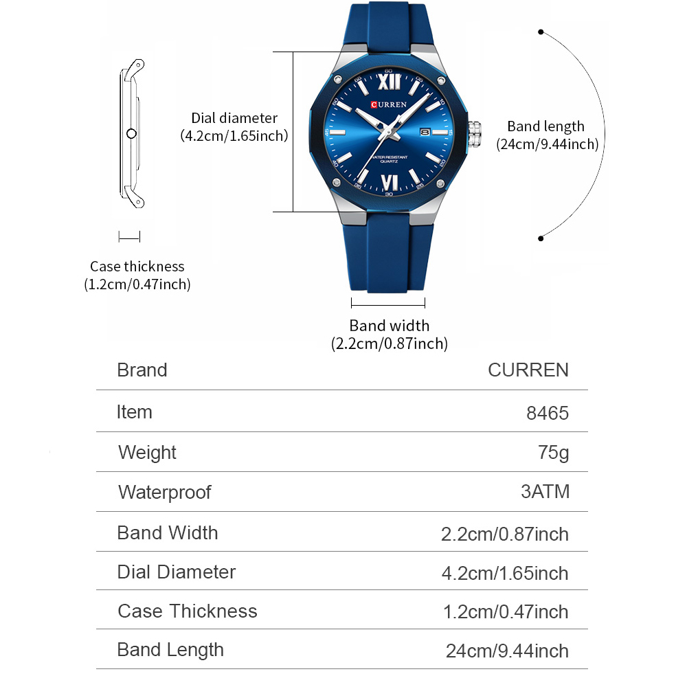 CURREN Simple Luxury Men's Wat - огляд і ціна Luxury Watch Apple