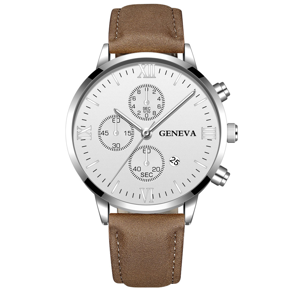 Geneva Fashion  Men Date Alloy - огляд і ціна Luxury Watch Protection Film