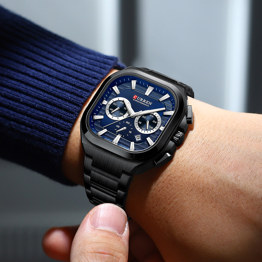CURREN Business Watch Men Fash - огляд і ціна Luxury Watch Apple