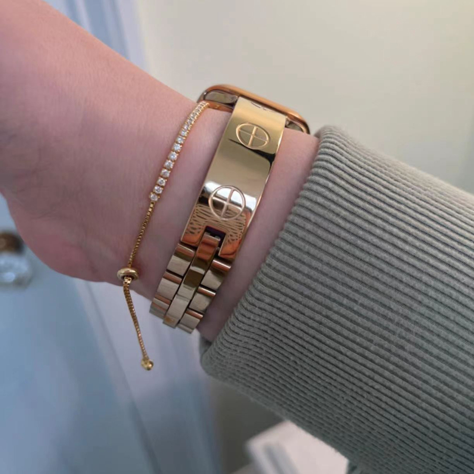 Luxury Stainless Steel Strap F - огляд і ціна Luxury Watch Apple