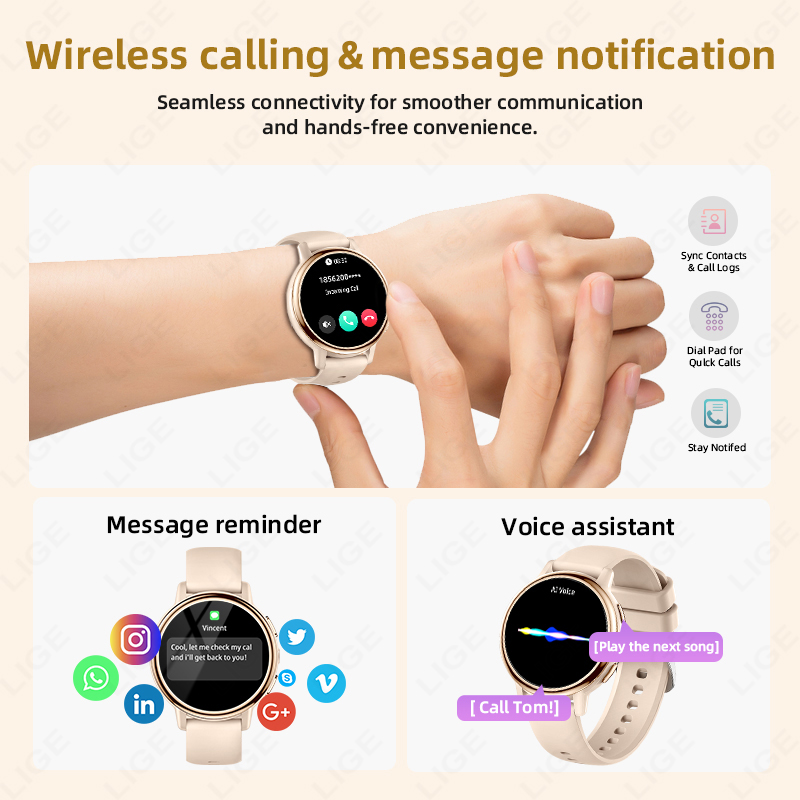 2026 LIGE Women Smart Watch Lu - огляд і ціна Luxury Watch In The World