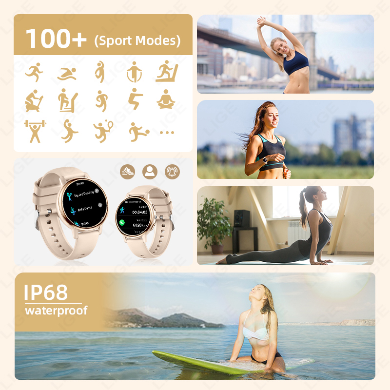 2026 LIGE Women Smart Watch Lu - огляд і ціна Luxury Watch In The World
