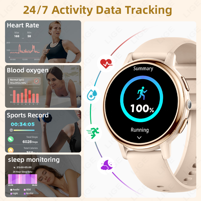 2026 LIGE Women Smart Watch Lu - огляд і ціна Luxury Watch In The World