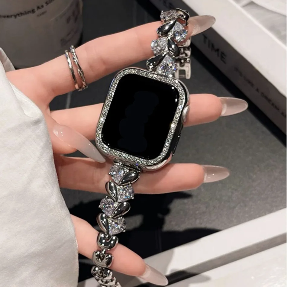 Love Diamond Strap For Apple W - огляд і ціна Luxury Watch Apple