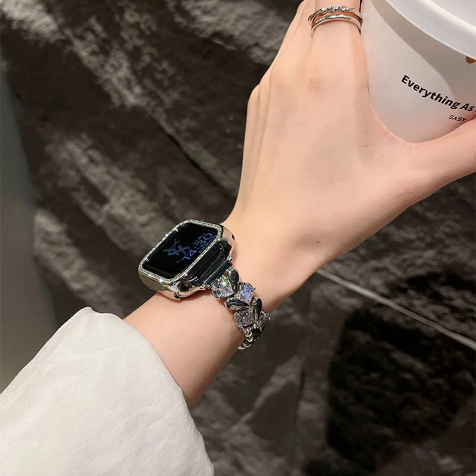 Love Diamond Strap For Apple W - огляд і ціна Luxury Watch Apple
