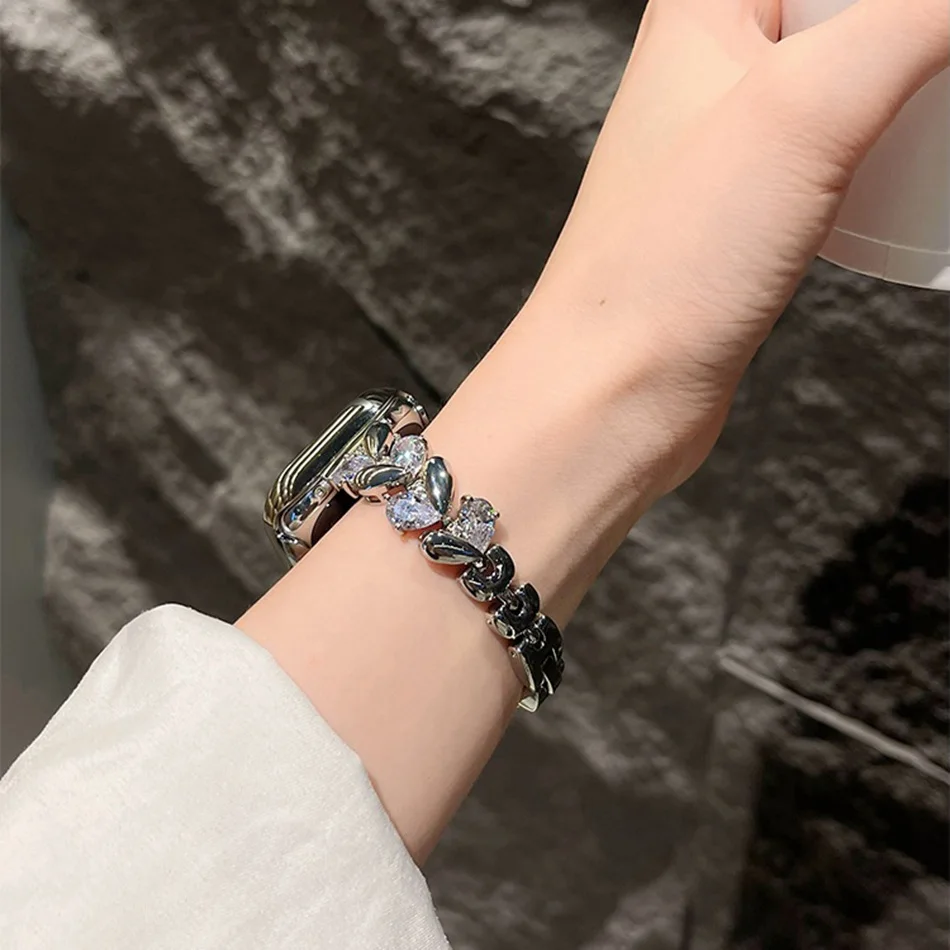 Love Diamond Strap For Apple W - огляд і ціна Luxury Watch Apple