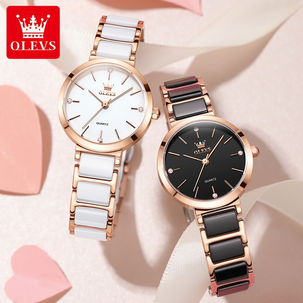 OLEVS Women Watch 5877 Luxury  - огляд і ціна Luxury Watch Women