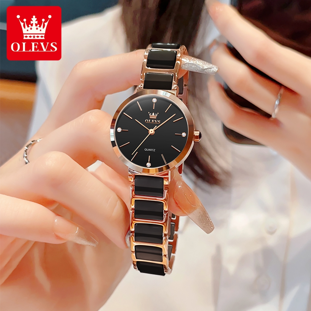 OLEVS Women Watch 5877 Luxury  - огляд і ціна Luxury Watch Women