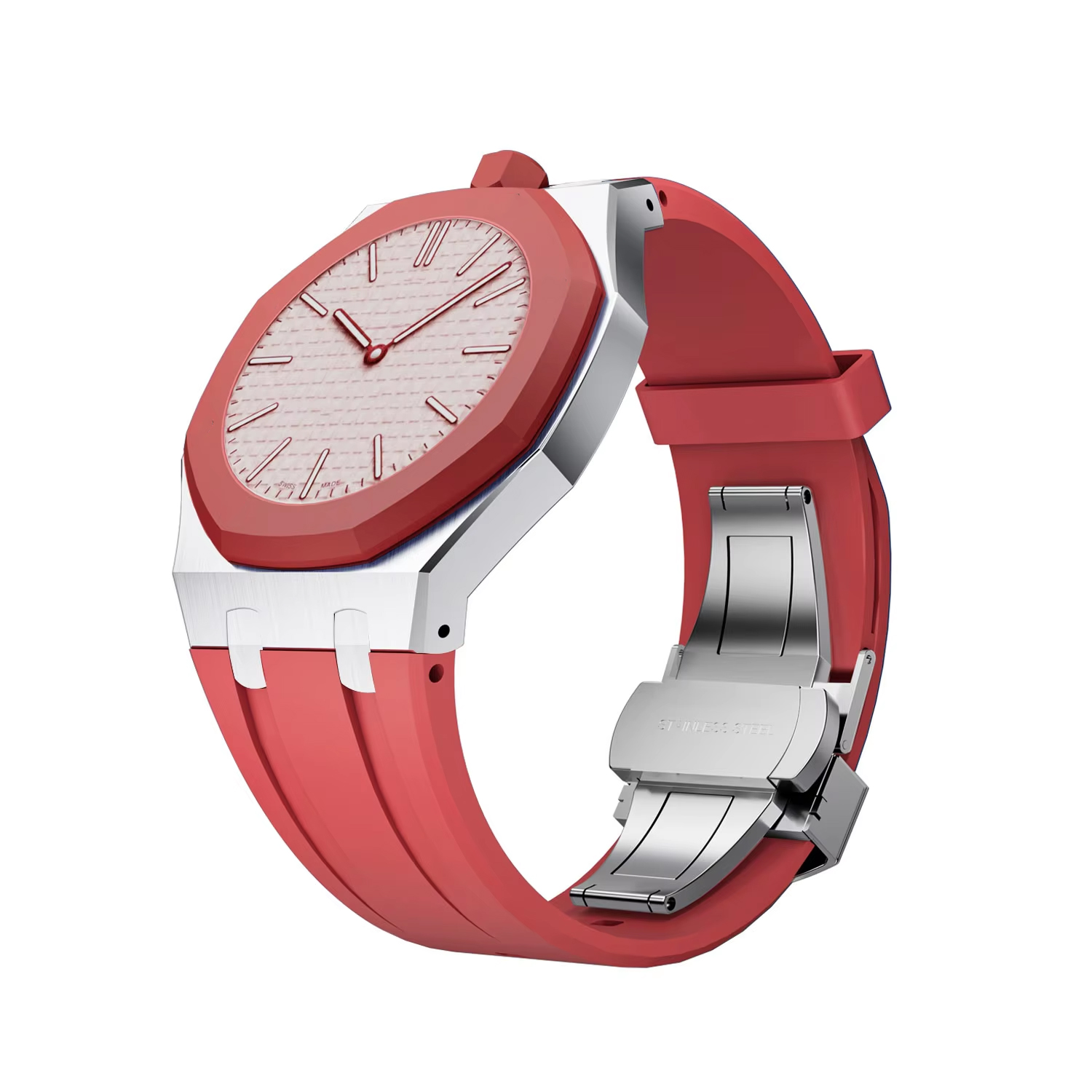 12 O Clock Luxury Stainless St - огляд і ціна Luxury Watch Ap