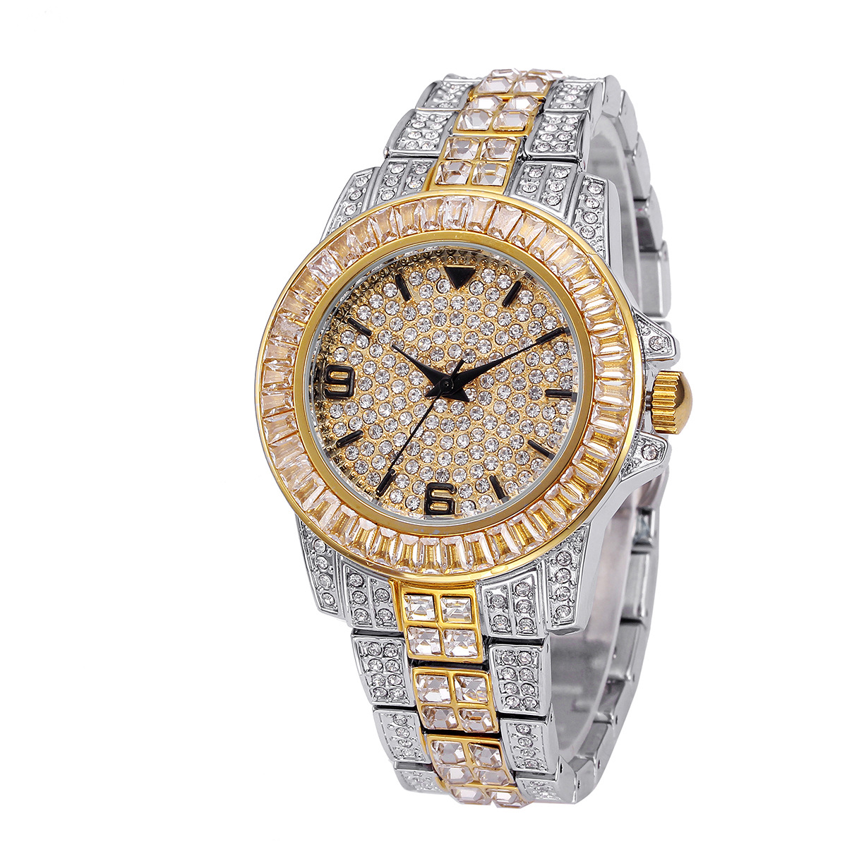 Luxury Full Stone Quartz Watch - огляд і ціна Luxury Watch Women