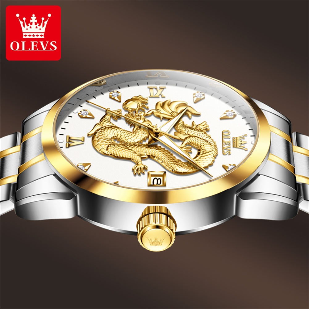 OLEVS Fashion China Loong Drag - огляд і ціна Luxury Watch China