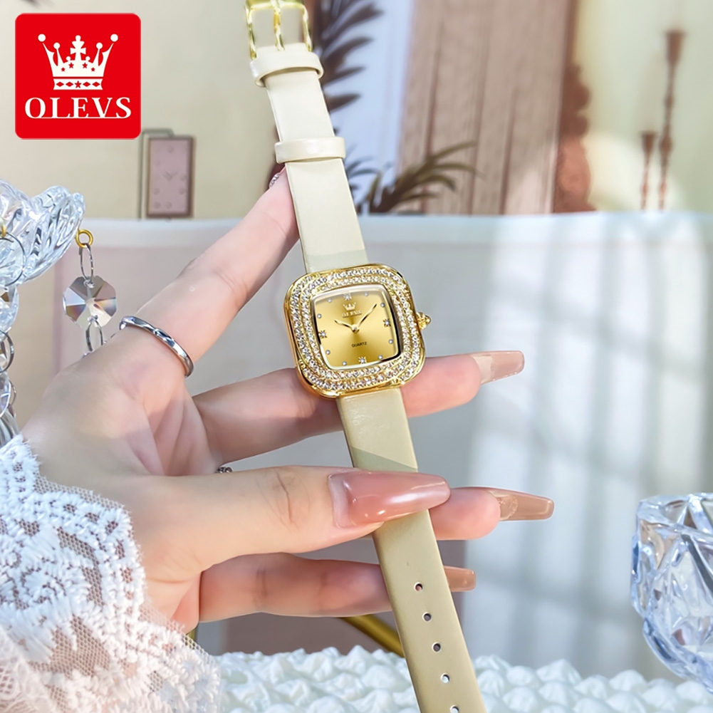 OLEVS Fashion Ladies' Square Q - огляд і ціна Luxury Watch Square