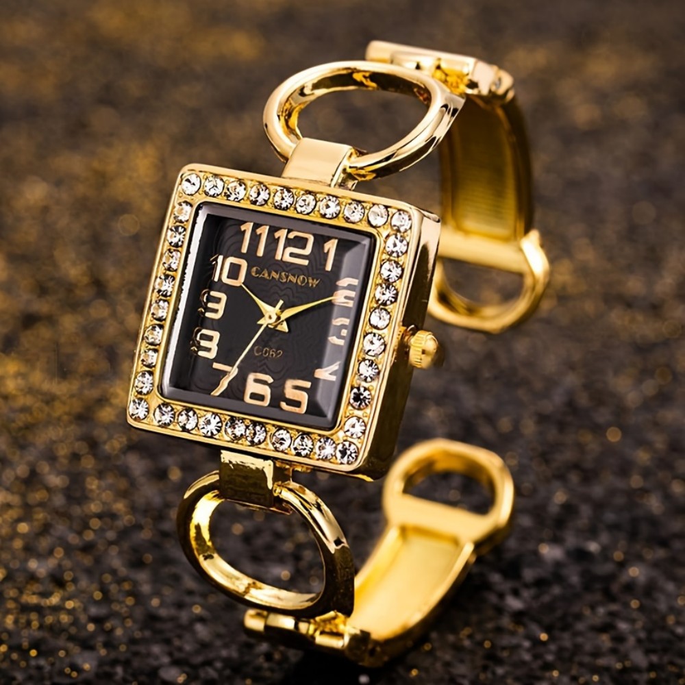 Luxury Fashion Rhinestone Squa - огляд і ціна Luxury Watch Square