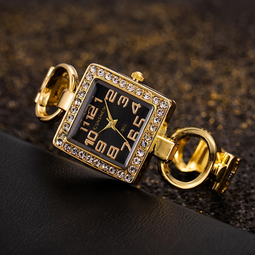 Luxury Fashion Rhinestone Squa - огляд і ціна Luxury Watch Square