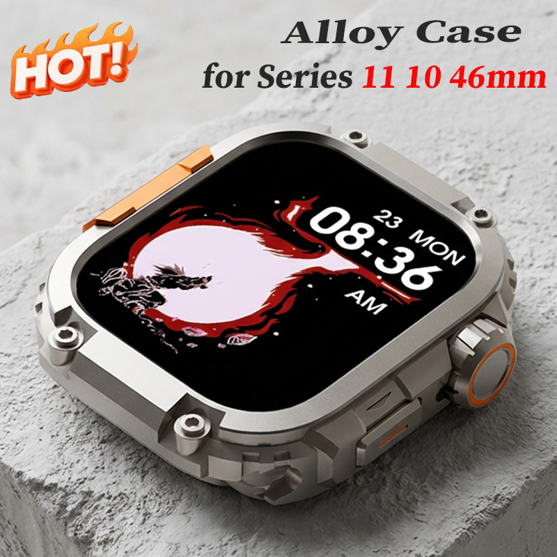 Alloy Case for Apple Watch Ser - огляд і ціна Luxury Watch Protection Film