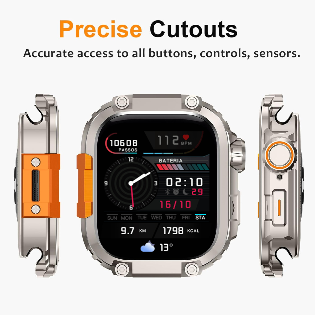 Alloy Case for Apple Watch Ser - огляд і ціна Luxury Watch Protection Film