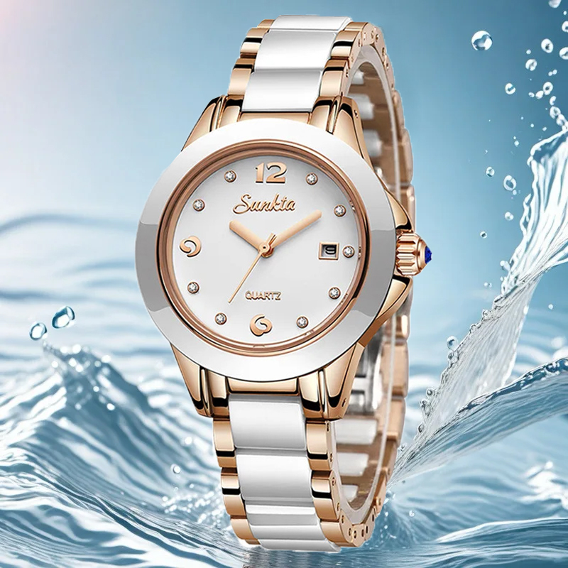 Sunkta Fashion Casual Quartz W - огляд і ціна Luxury Watch Women