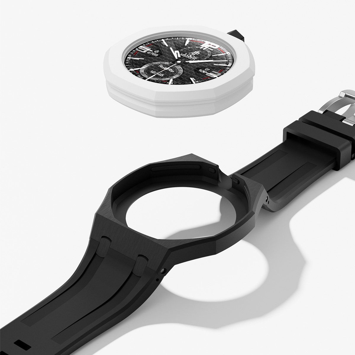 PC Case Rubber Strap for Swatc - огляд і ціна Luxury Watch Ap