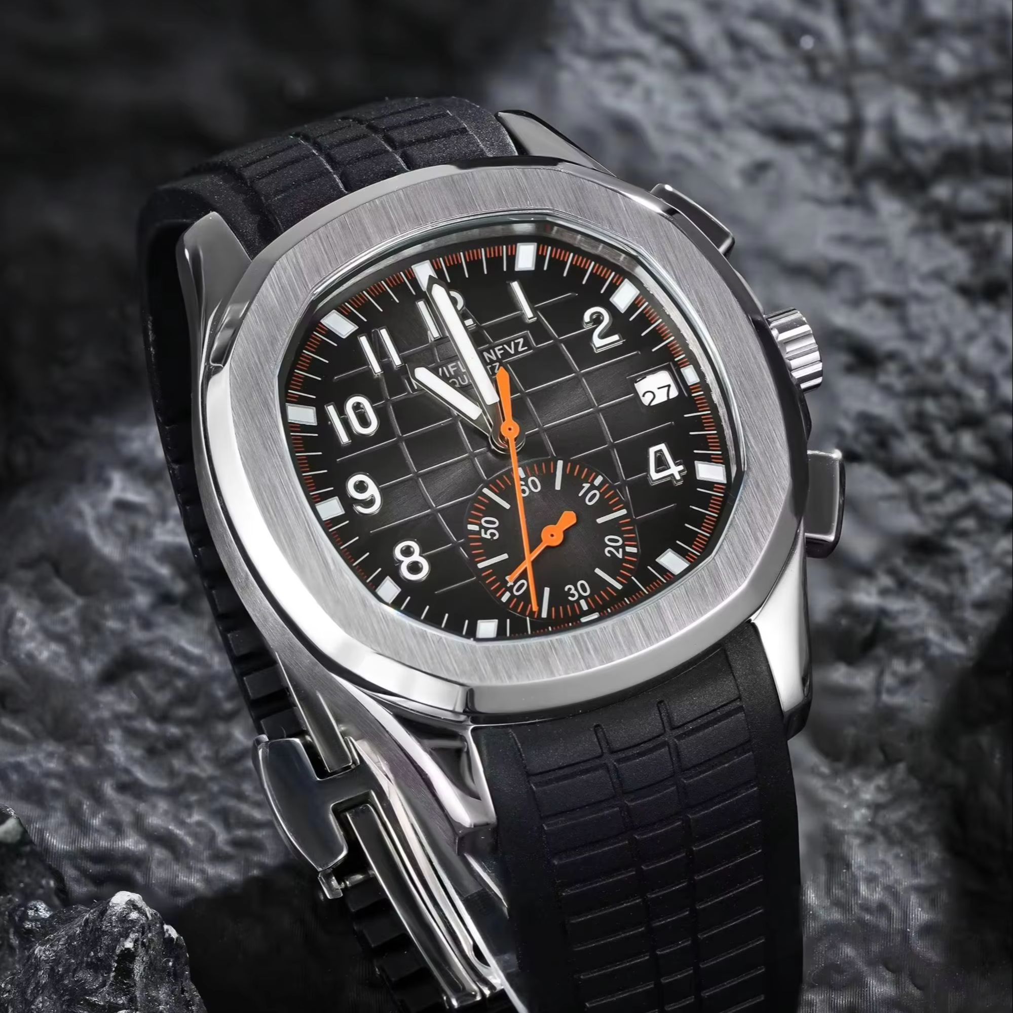 40MM Men's Luxury Watch NAVIFL - огляд і ціна Luxury Watch Protection Film