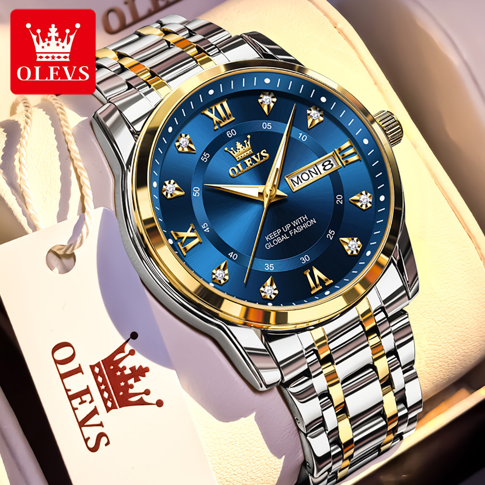 OLEVS Brand Fashion men's watc - огляд і ціна Luxury Watch News