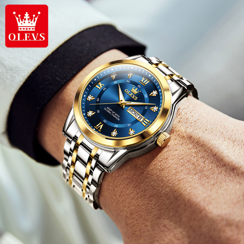 OLEVS Brand Fashion men's watc - огляд і ціна Luxury Watch News