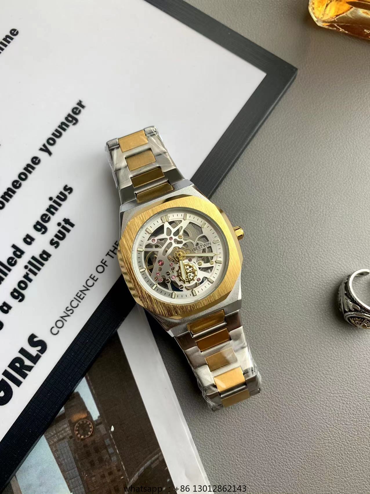 Steel strip waterproof persona - огляд і ціна Luxury Watch Square