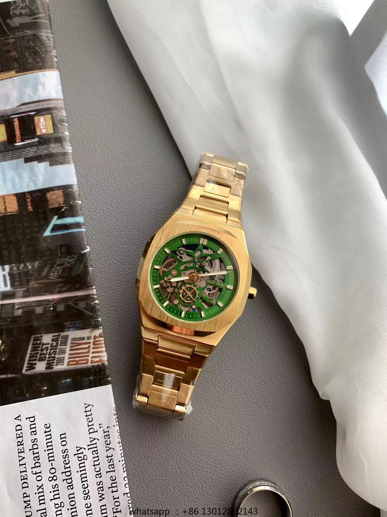 Steel strip waterproof persona - огляд і ціна Luxury Watch Square