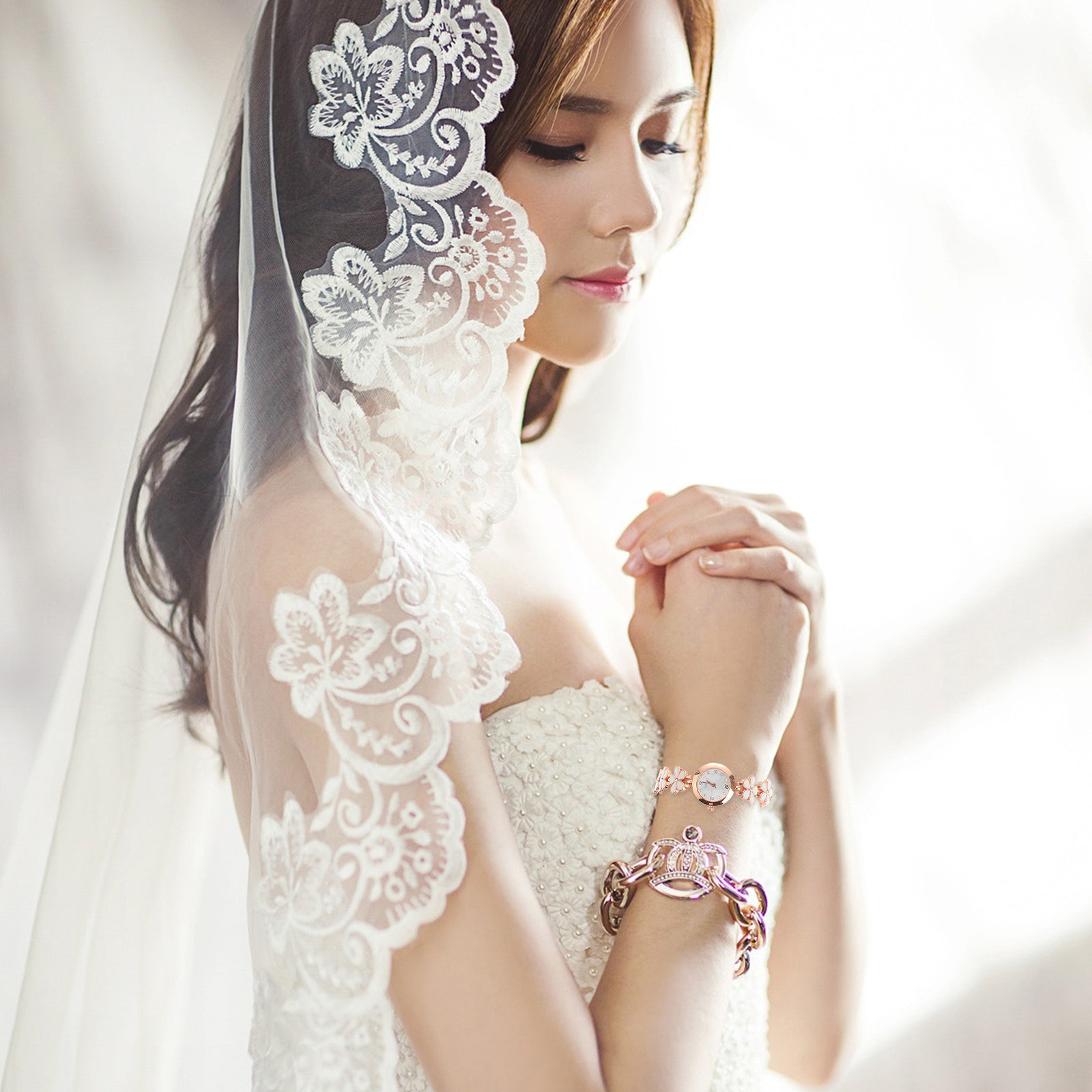 Exquisite Watch White Bracelet - огляд і ціна Luxury Watch Women