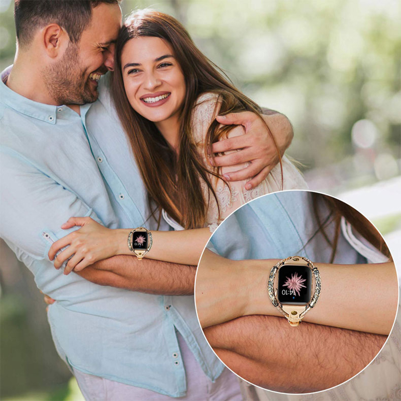 Genuine Leather Strap for Appl - огляд і ціна Luxury Watch Ap