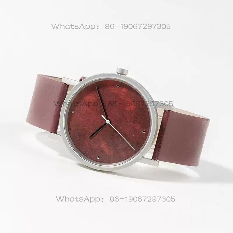 Retro Burgundy Original Simple - огляд і ціна Luxury Watch Women