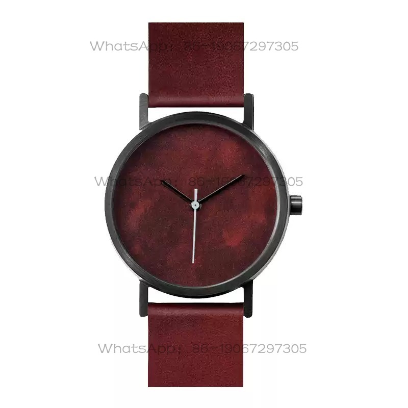 Retro Burgundy Original Simple - огляд і ціна Luxury Watch Women