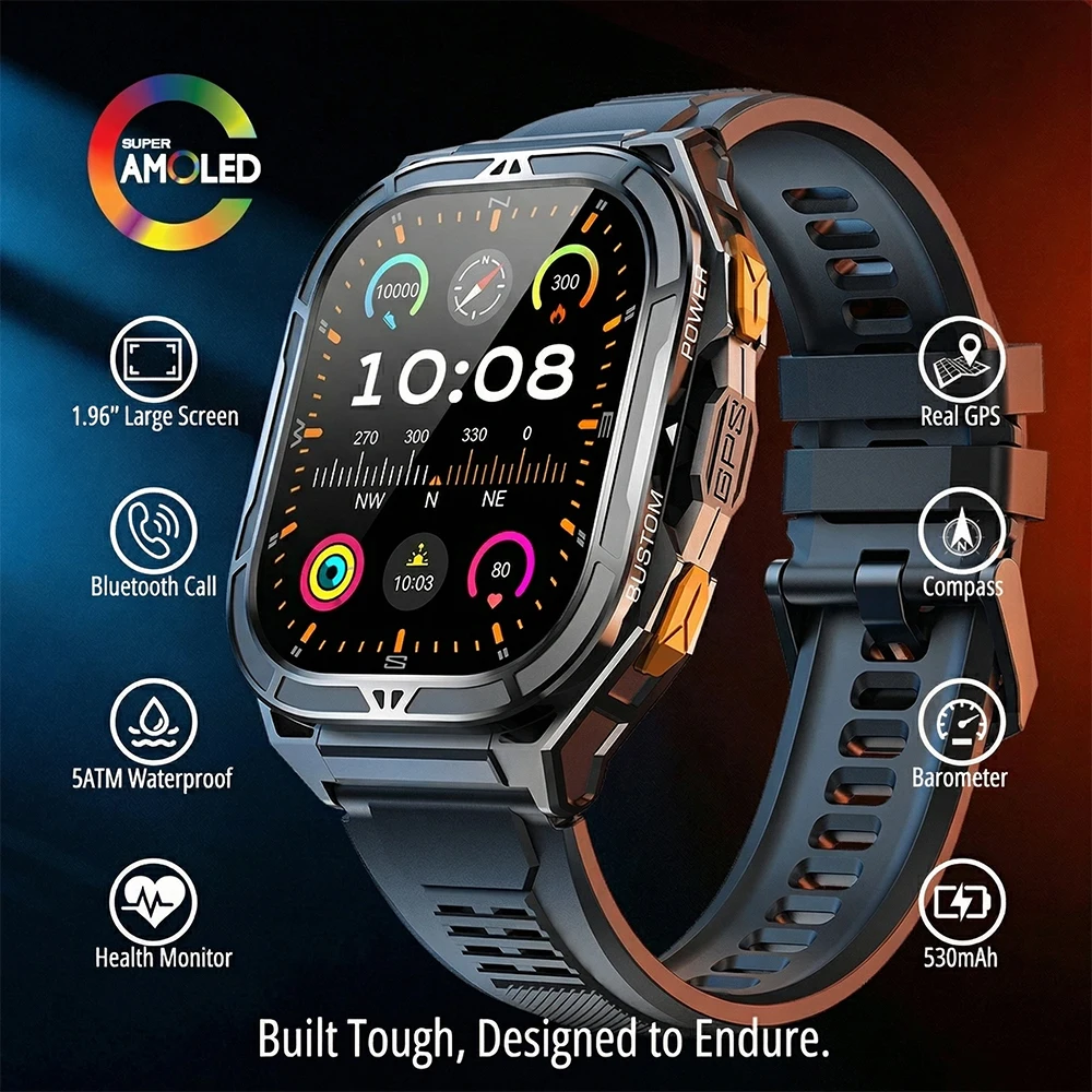 Luxury AMOLED Smartwatch Real  - огляд і ціна Luxury Watch In The World