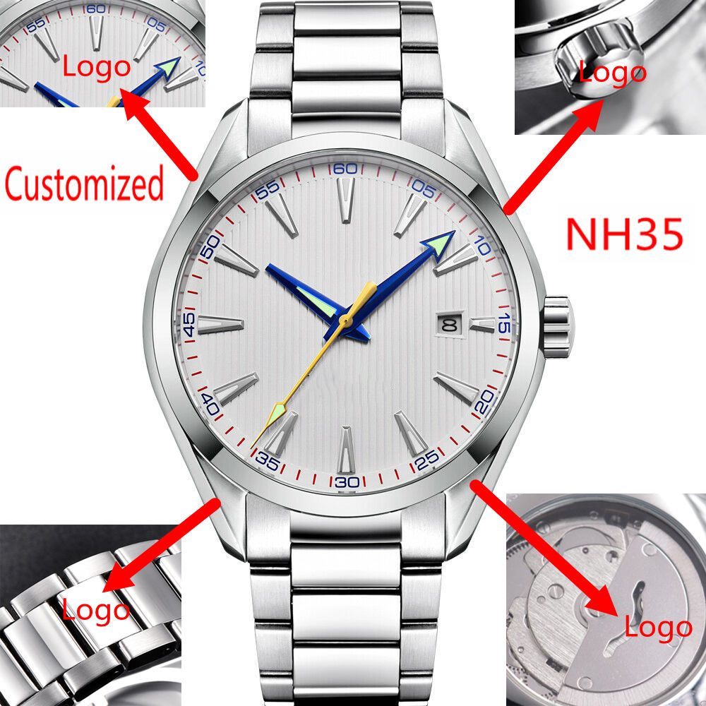 Custom Logo 41mm Men Miyota/NH - огляд і ціна Luxury Watch News
