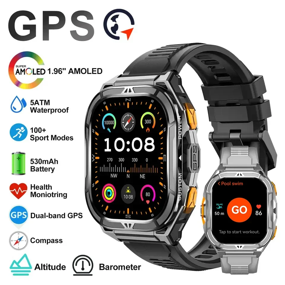 Luxury AMOLED Smartwatch Real  - огляд і ціна Luxury Watch In The World