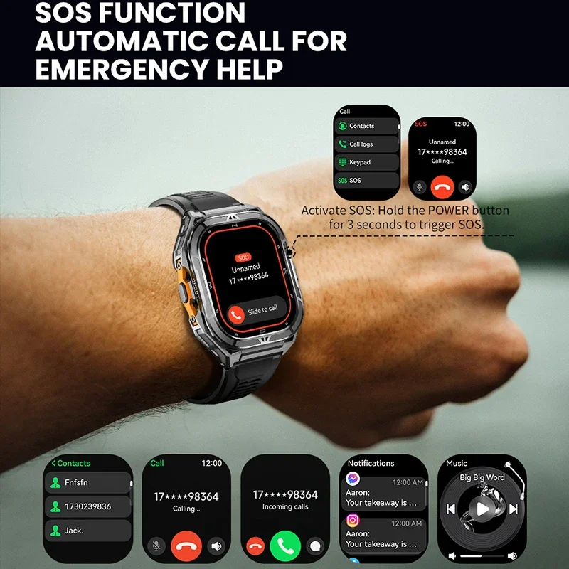 Luxury AMOLED Smartwatch Real  - огляд і ціна Luxury Watch In The World