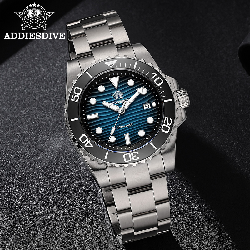 ADDIESDIVE Men's 2115 Quartz W - огляд і ціна Luxury Watch Protection Film