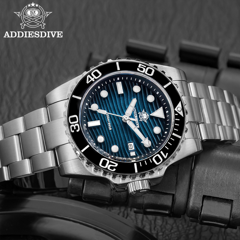 ADDIESDIVE Men's 2115 Quartz W - огляд і ціна Luxury Watch Protection Film