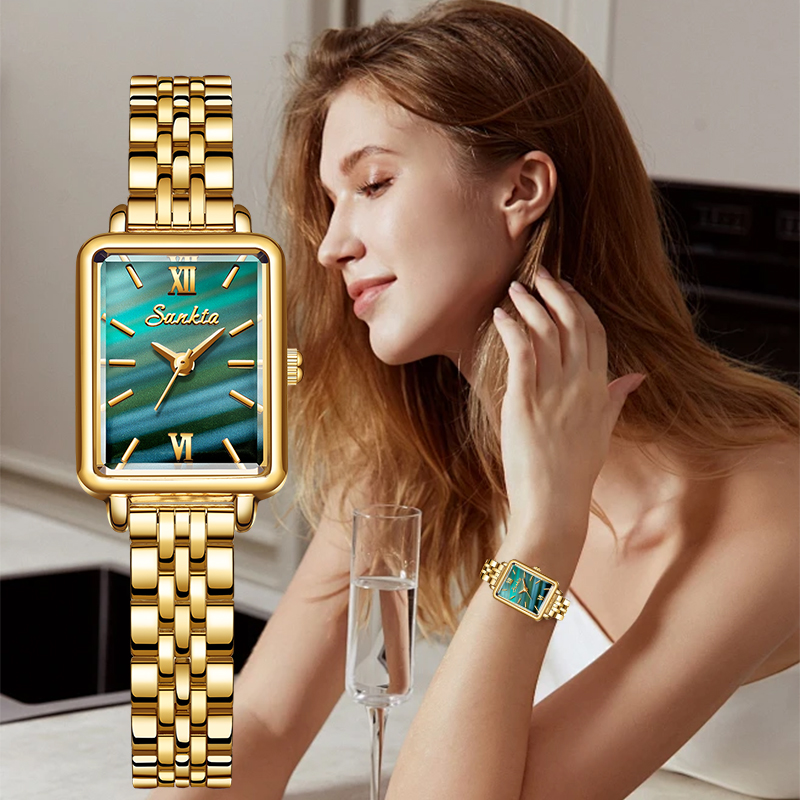 New LIGE Sunkta Fashion Elegan - огляд і ціна Luxury Watch Square